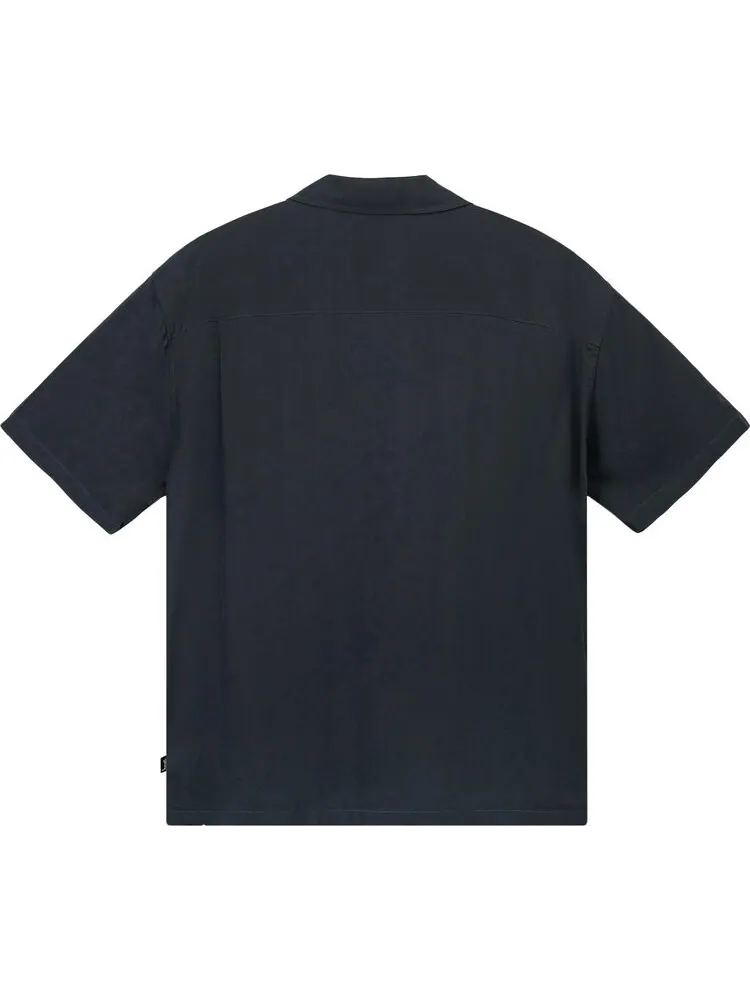 Рубашка Stussy Bob Marley Open Collar Shirt 'Black' — изображение 2 из 2, черный