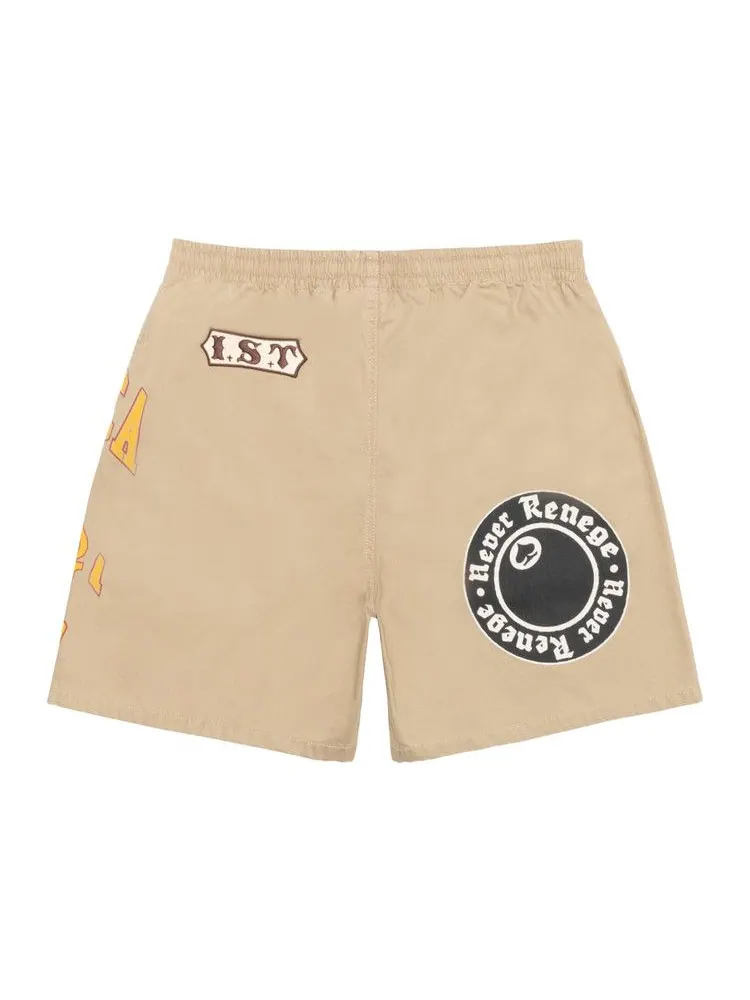 Шорты Stussy x Denim Tears Gym Short — изображение 2 из 2, хаки