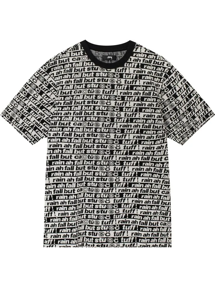 Толстовка Stussy x Cactus Plant Flea Market Jacquard Crew 'Black'