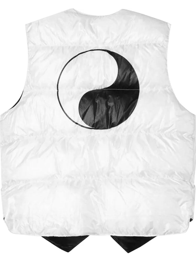 Жилет Stussy X Ol X Cdw Reversible Vest 'White' — изображение 2 из 3, белый