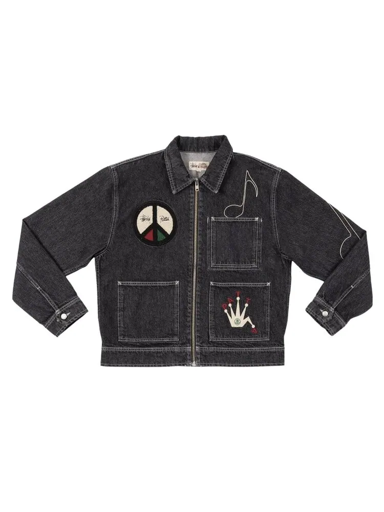 Куртка Stussy x Patta Zip Work Jacket