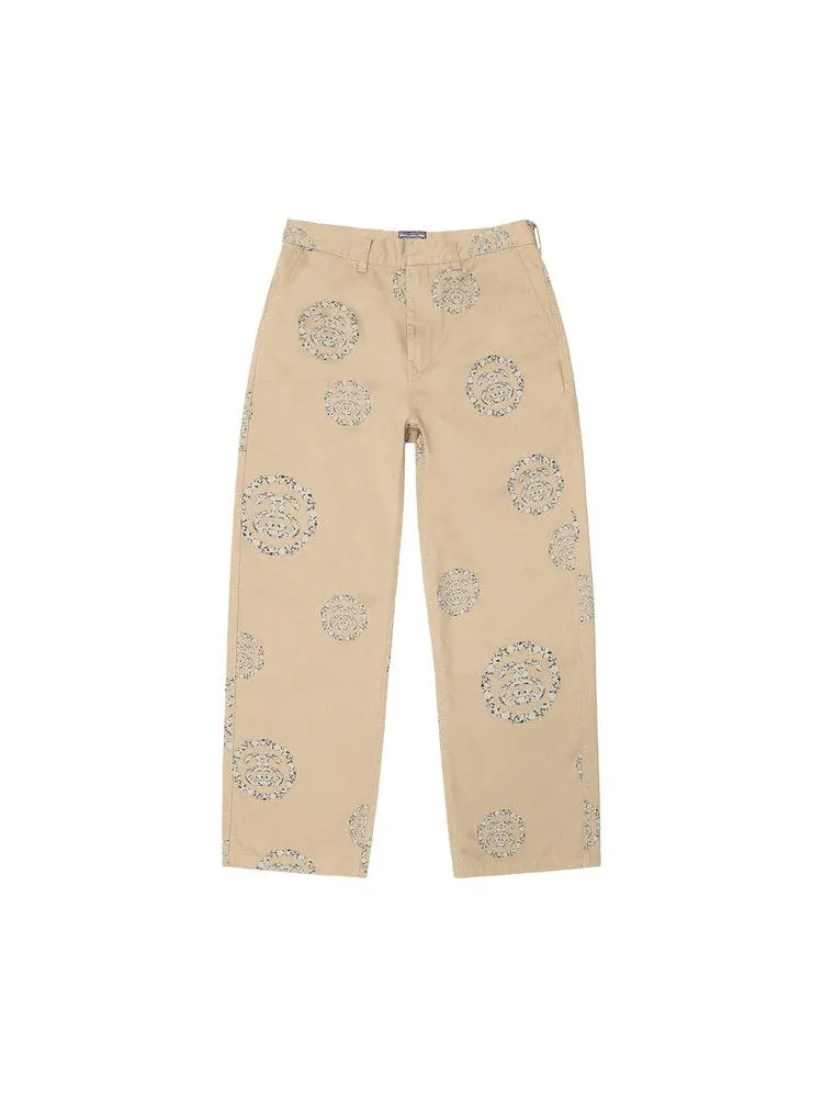 Брюки Stussy x Denim Tears SS Wreath Chino Pants