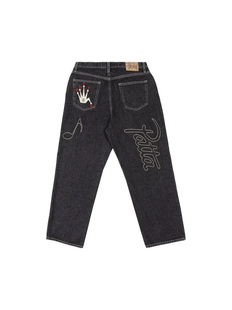 Джинсы Stussy x Patta Big Ol' Jean — изображение 2 из 2, черный