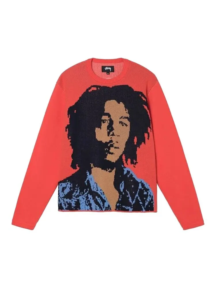 Свитер Stussy Bob Marley 'Red'