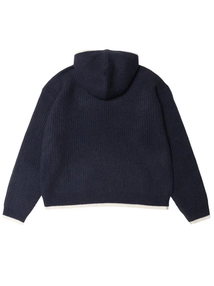 Худи Stussy x Wales Bonner Cashmere Hoodie — изображение 2 из 2, темно-синий