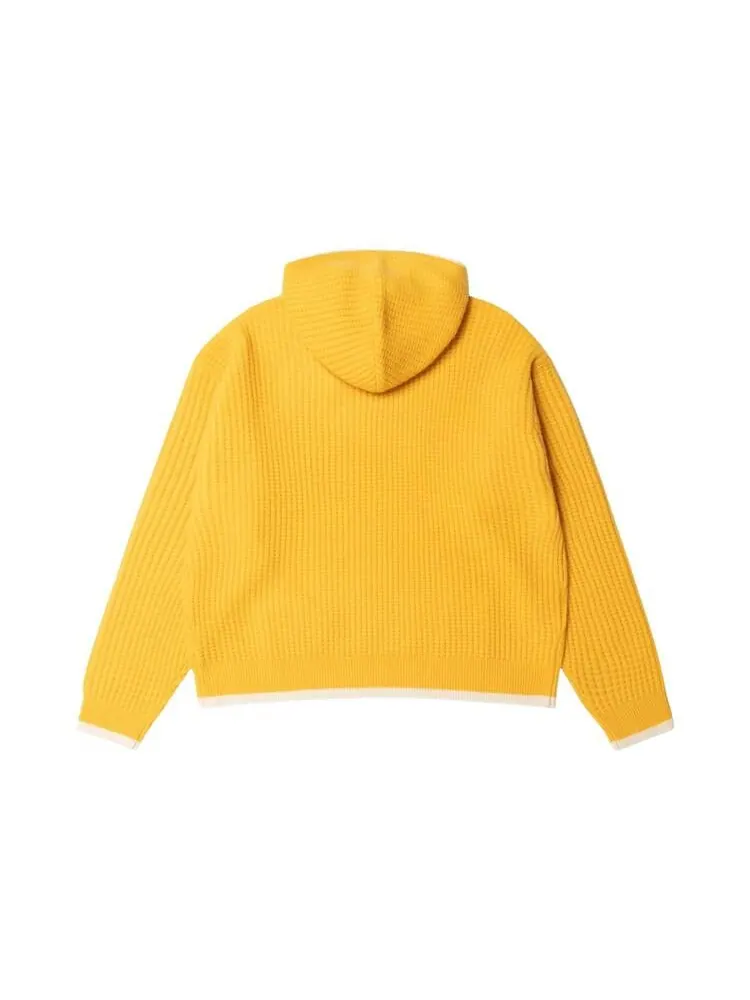 Худи Stussy x Wales Bonner Cashmere Hoodie — изображение 2 из 2, желтый