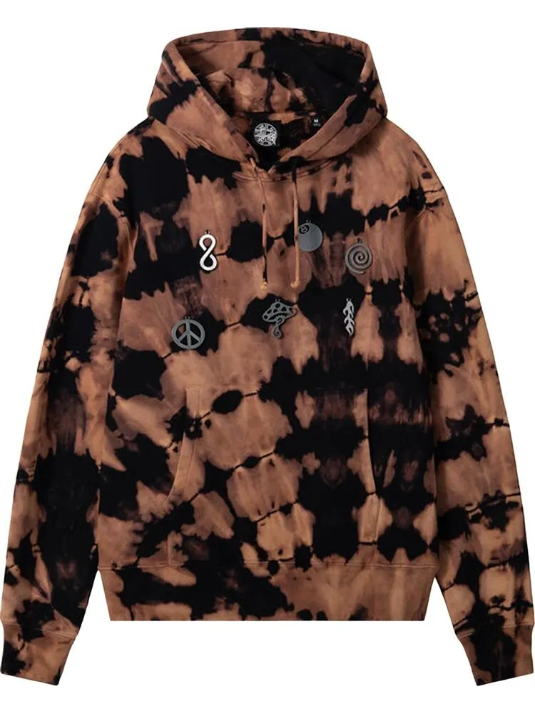 Худи Stussy x Dries Van Noten Bandana Hoodie 'Camel'