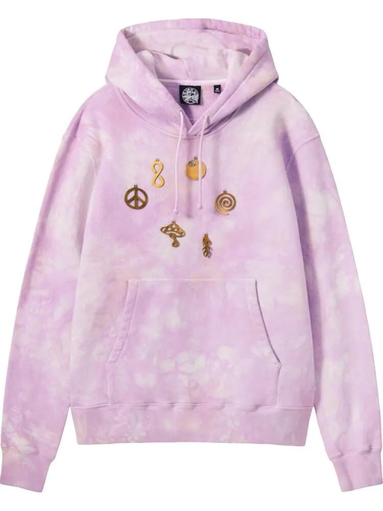 Худи Stussy x Dries Van Noten Bandana Hoodie 'Lilac'
