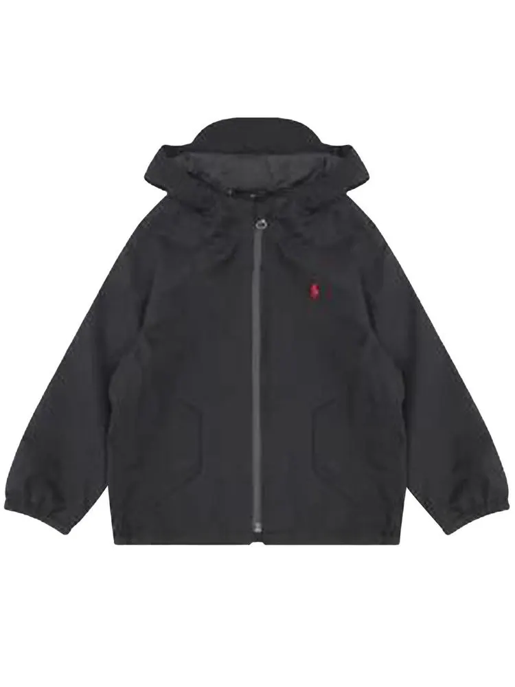 Куртка Polo Ralph Lauren Recycled Polyester Portland Shell Windbreaker Jacket — изображение 1 из 1, черный