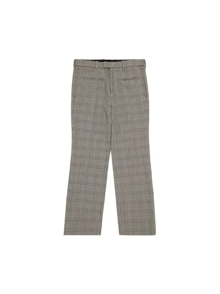 Брюки Courrèges Heritage Prince Of Wales Pants Sand/Mud Brown