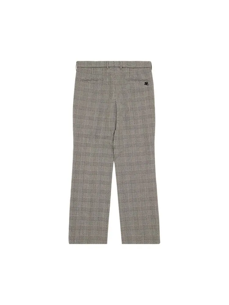 Брюки Courrèges Heritage Prince Of Wales Pants Sand/Mud Brown — изображение 2 из 3, песочный/коричневый