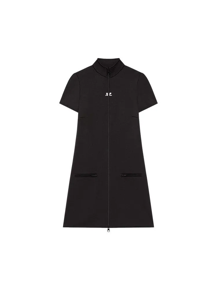 Платье Courrèges Interlock Tracksuit Mini Dress 'Black'