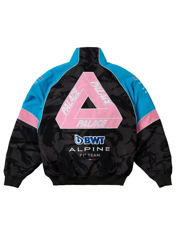 Топ Palace x Kappa For Alpine Tracksuit 'Night Desert Camo' — изображение 2 из 2, черный