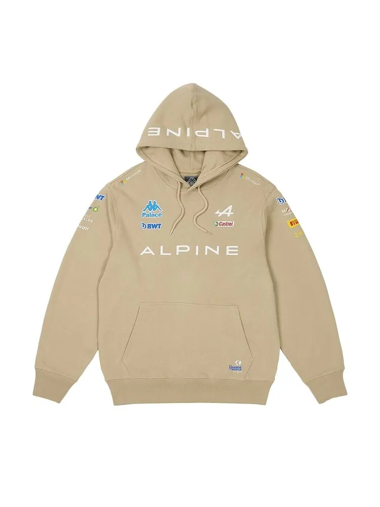 Толстовка Palace x Kappa For Alpine 'Tan' — коричневый