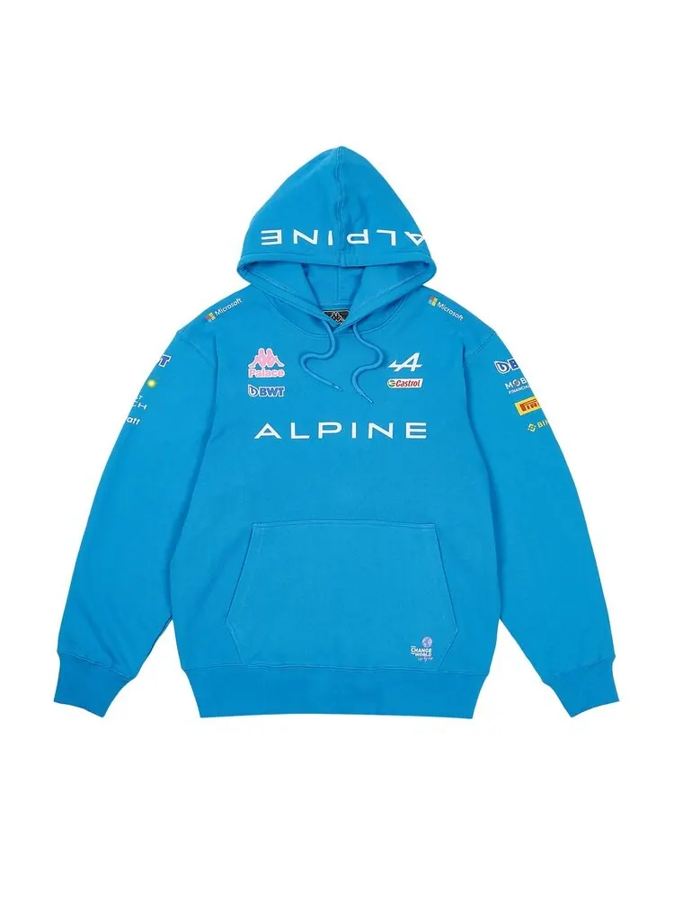 Толстовка Palace x Kappa For Alpine 'Blue' — синий