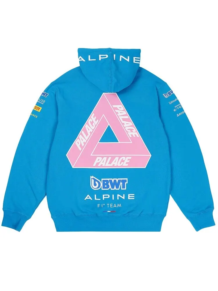 Толстовка Palace x Kappa For Alpine 'Blue' — изображение 2 из 2, синий