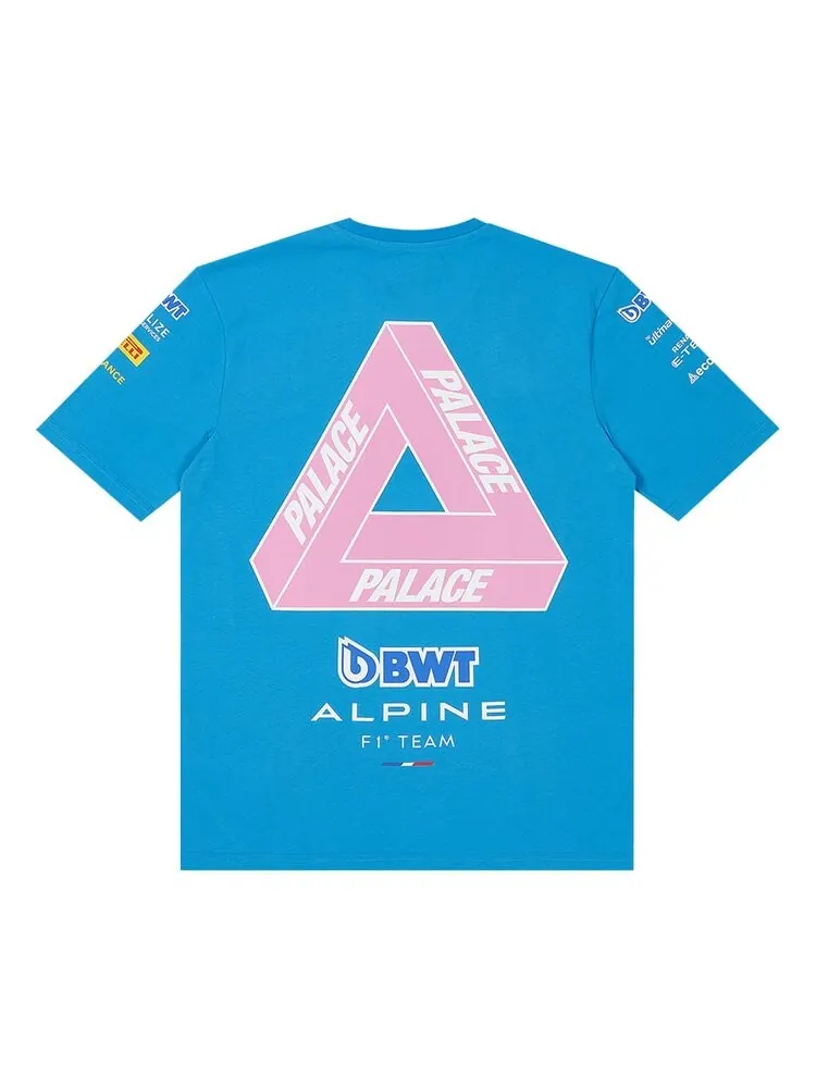 Футболка Palace x Kappa For Alpine 'Blue' — изображение 2 из 2, синий