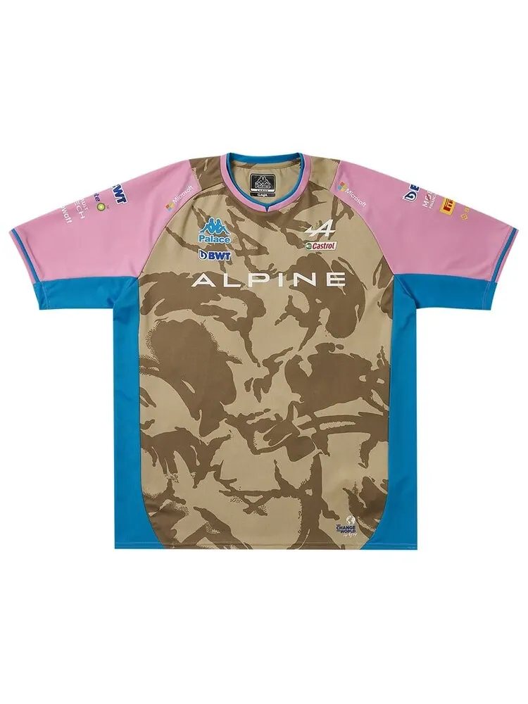 Джерси Palace x Kappa For Alpine Driver 'Desert Camo'