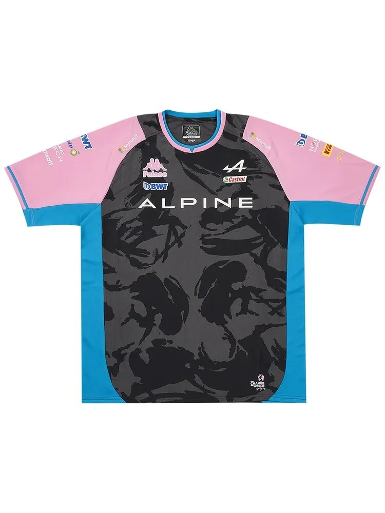 Джерси Palace x Kappa For Alpine Driver 'Night Desert Camo'