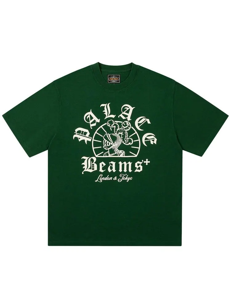 Футболка Palace x Beams Plus Graphic T-Shirt, Greener Pastures