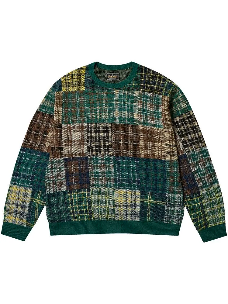 Свитер Palace x Beams Plus Patchwork Crew Knit