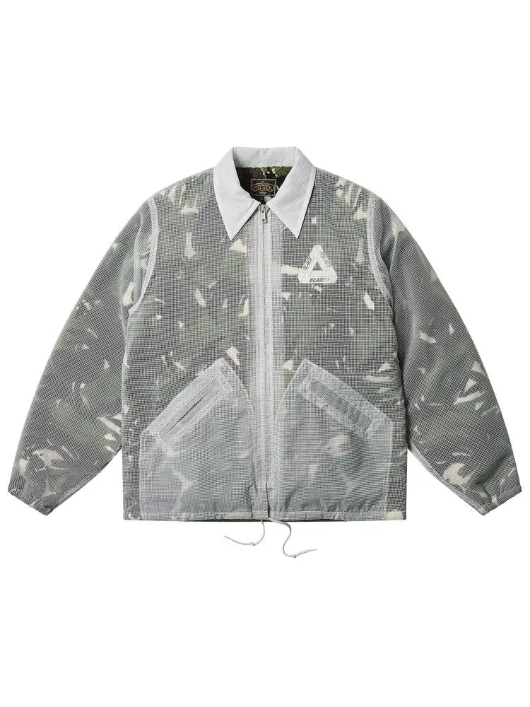 Куртка Palace x Beams Plus Fleece Lined Coach Jacket Camo