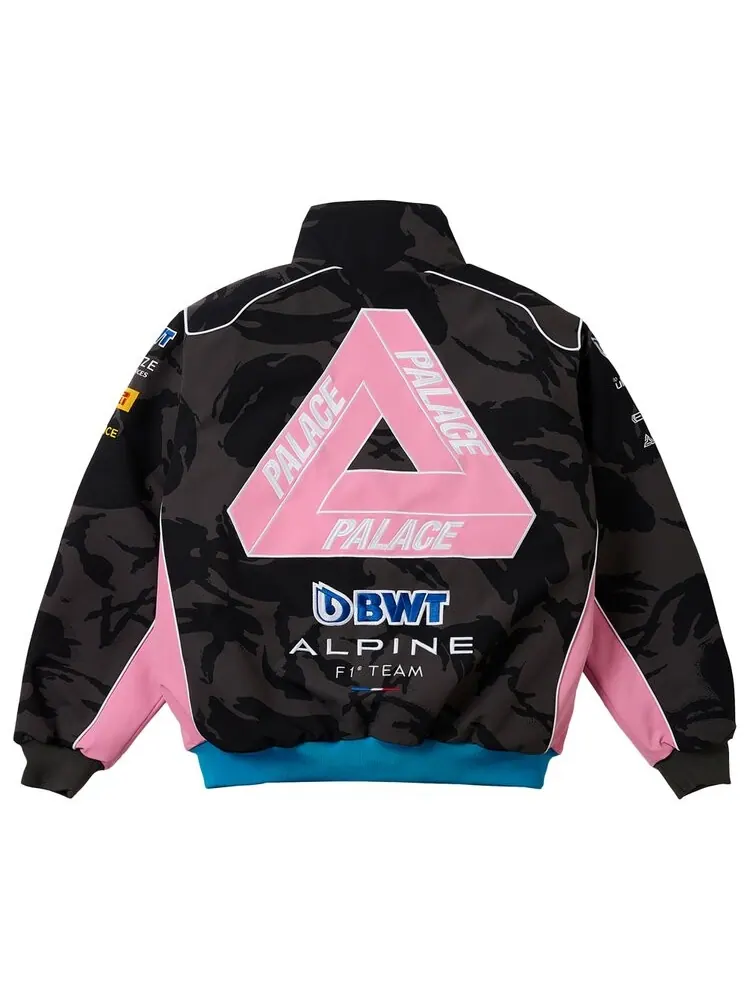 Куртка Palace x Kappa For Alpine Pit 'Night Desert Camo' — изображение 2 из 3, черный