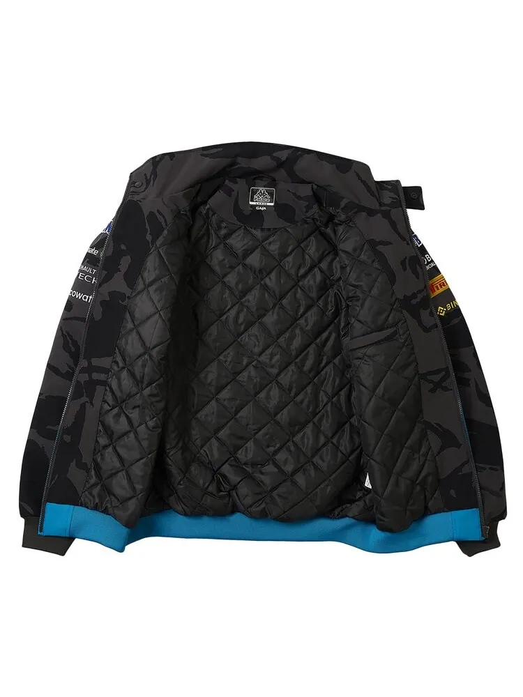 Куртка Palace x Kappa For Alpine Pit 'Night Desert Camo' — изображение 3 из 3, черный