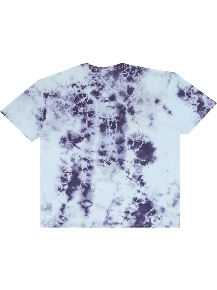 Футболка Stussy Storm Stock LNK Tie-Dye 'Blue' — изображение 2 из 3, синий