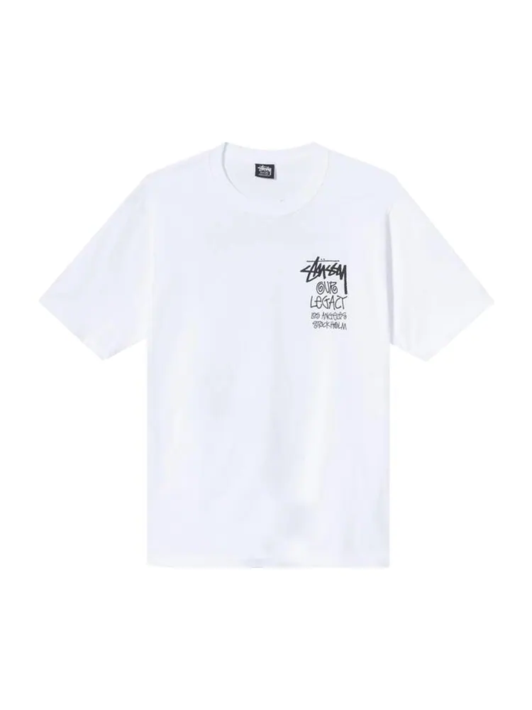 Футболка Stussy x Our Legacy Surfman Tee 'White'