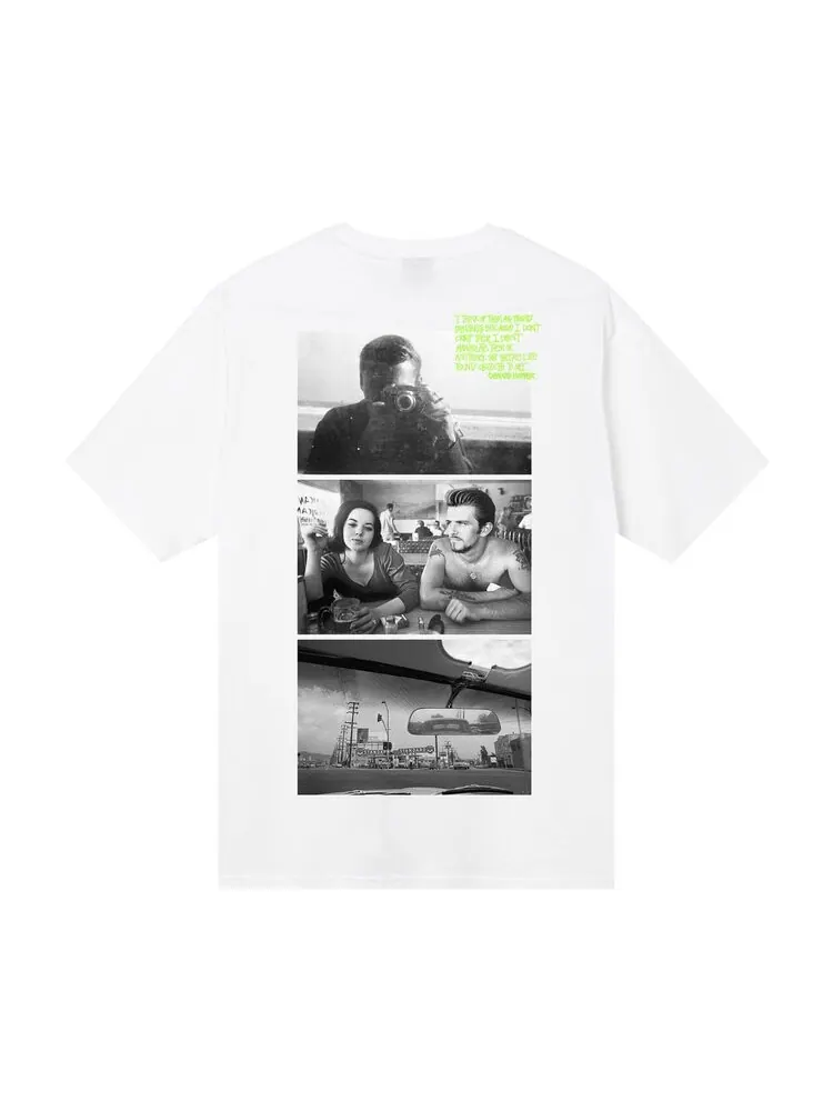 Футболка Stussy Hopper Tee 'White' — изображение 2 из 2, белый