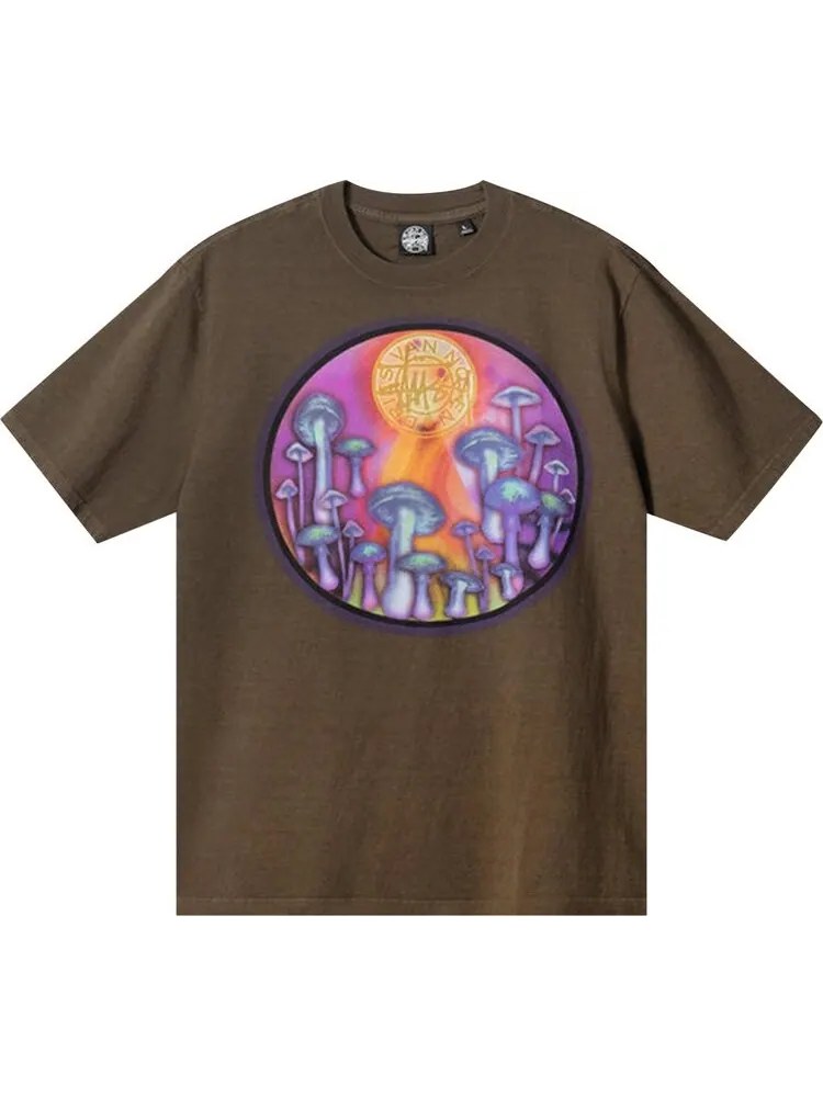 Футболка Stussy x Dries Van Noten Airbrush Vase Tee 'Khaki'
