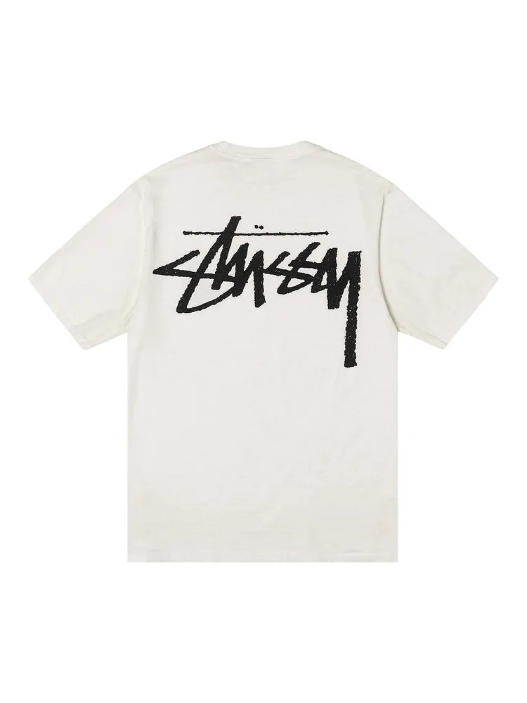 Футболка Stussy x Our Legacy Work Shop Yin Yang Pigment Dyed Tee 'Natural' — изображение 2 из 2, прозрачный