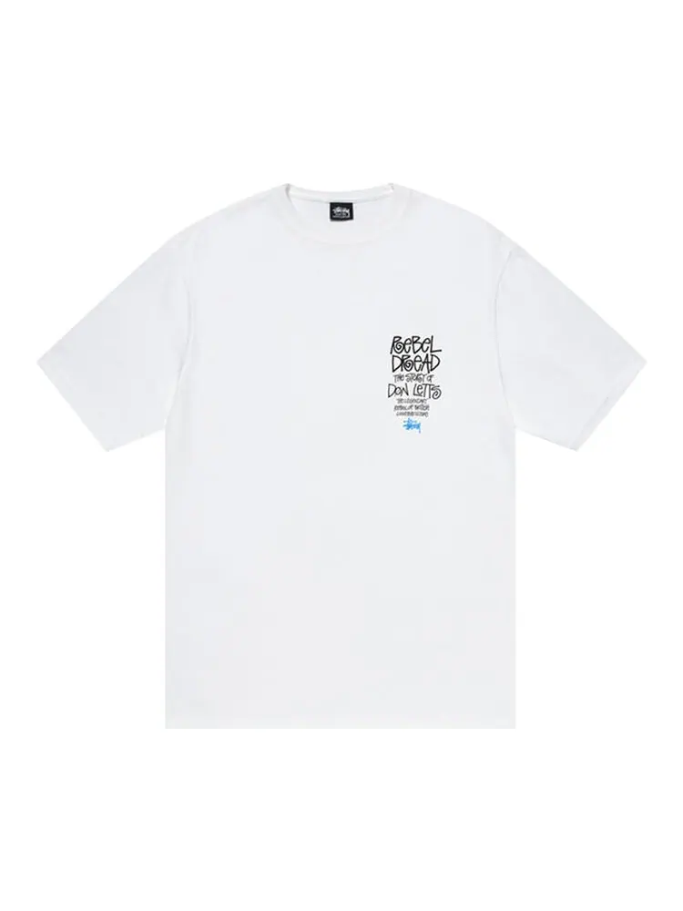 Футболка Stussy Rebel Dread Tee 'White'