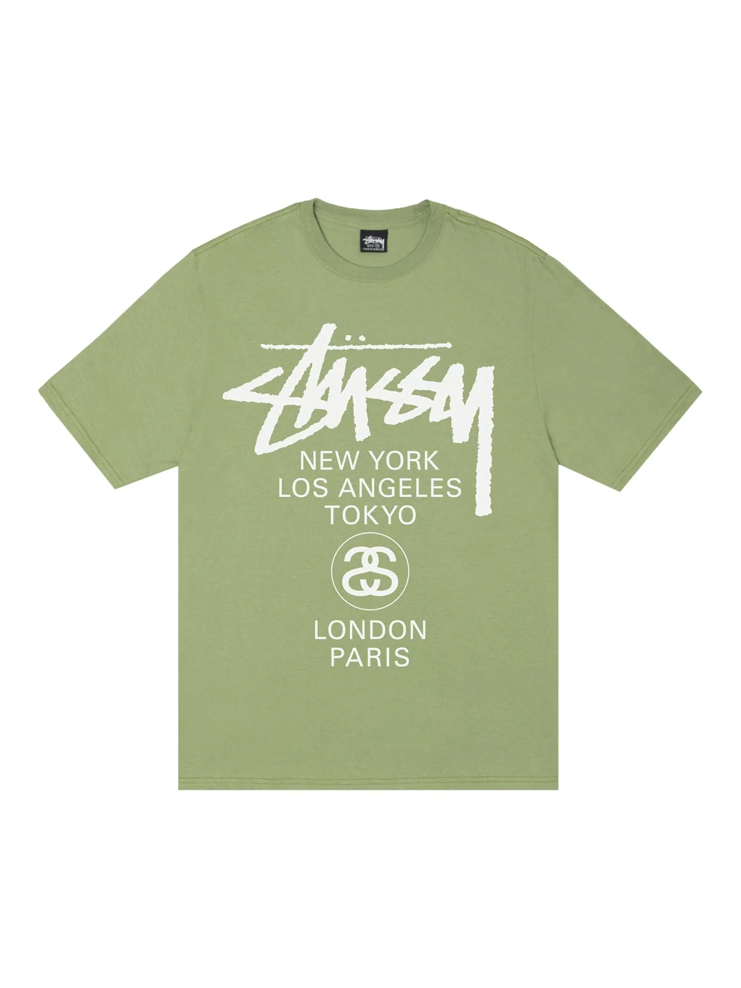 Футболка Stussy World Tour Мосс