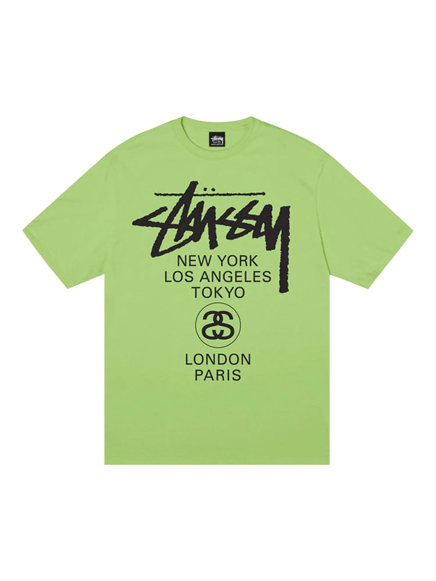 Футболка Stussy World Tour Чай