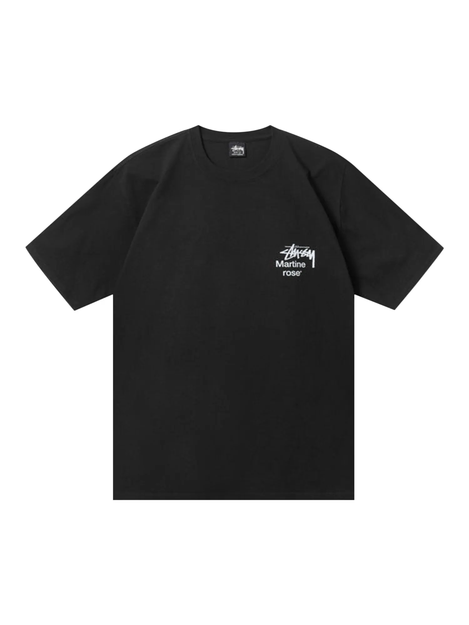Футболка с коллажем Stussy x Martine Rose