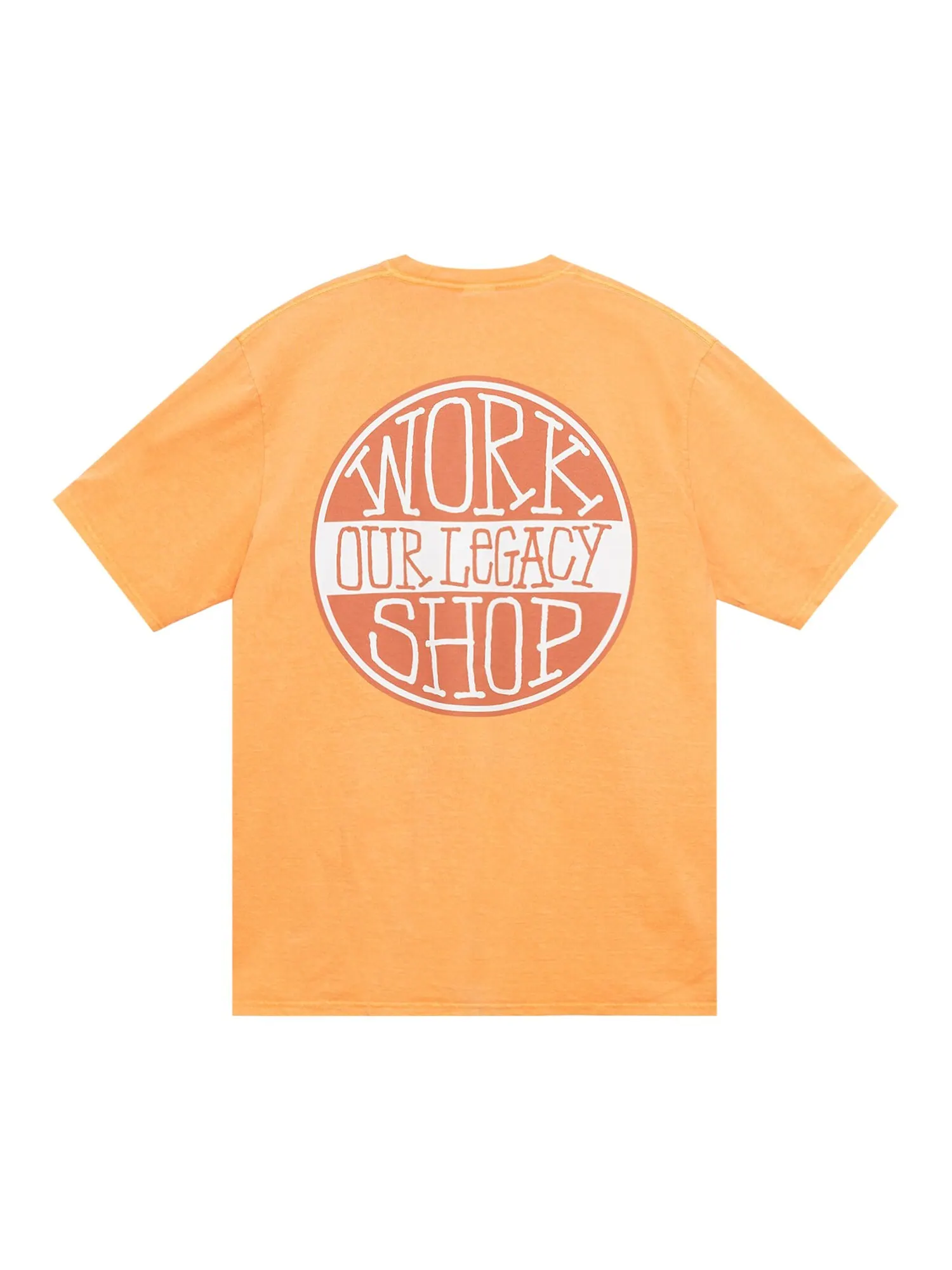 Футболка Stussy x Our Legacy, окрашенная в горошек, Абрикос — изображение 2 из 2