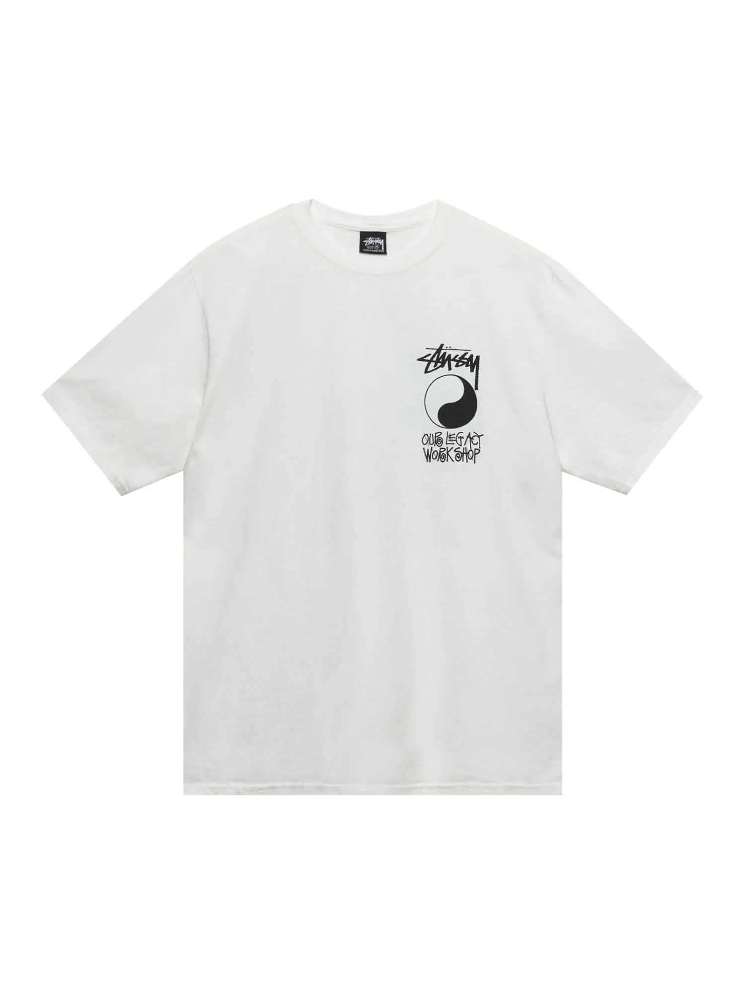 Футболка Stussy x Our Legacy Frame, окрашенная в пигмент