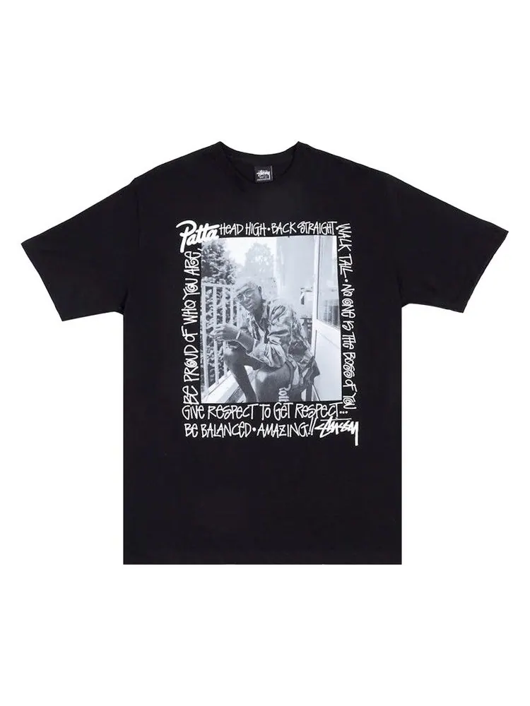 Футболка Stussy x Patta Respect Tee