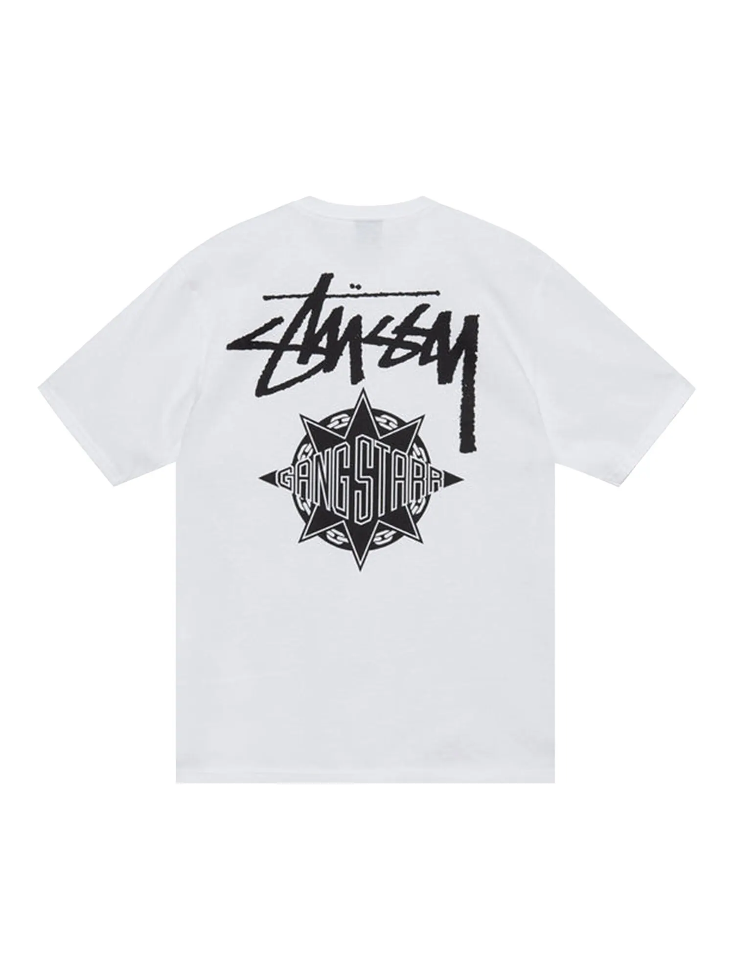 Футболка Stussy Gang Starr Белая — изображение 2 из 2, белый