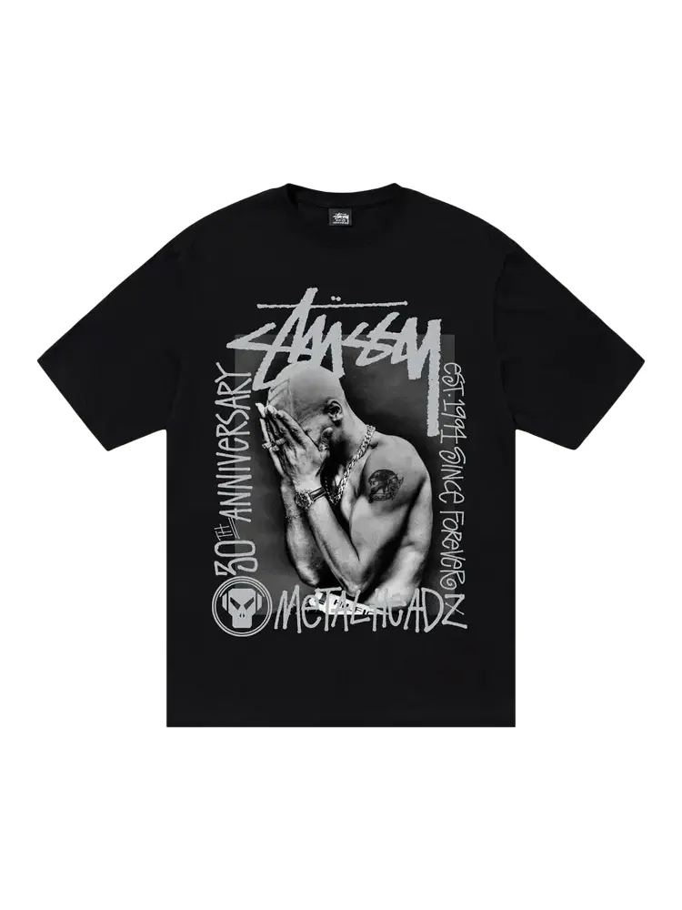 Футболка Stussy x Goldie Metalheadz 30 'Black'