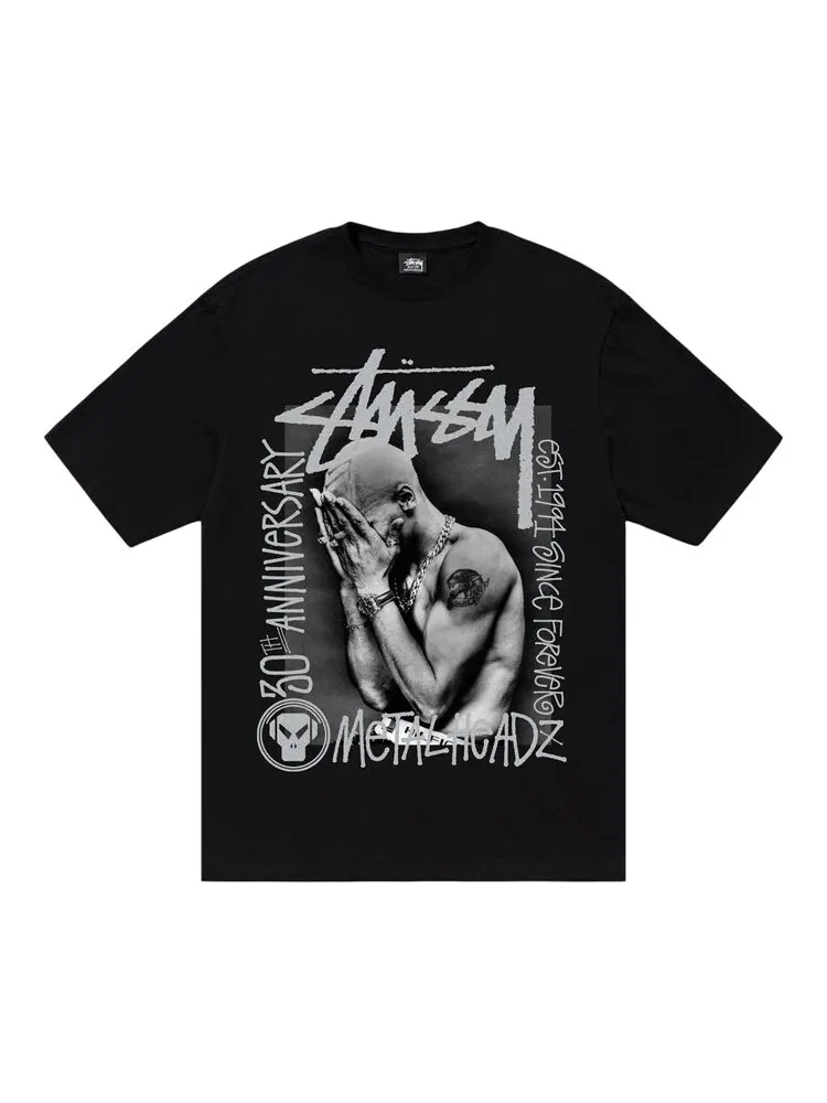 Футболка Stussy x Goldie Metalheadz 30 'Black' — изображение 2 из 3, черный