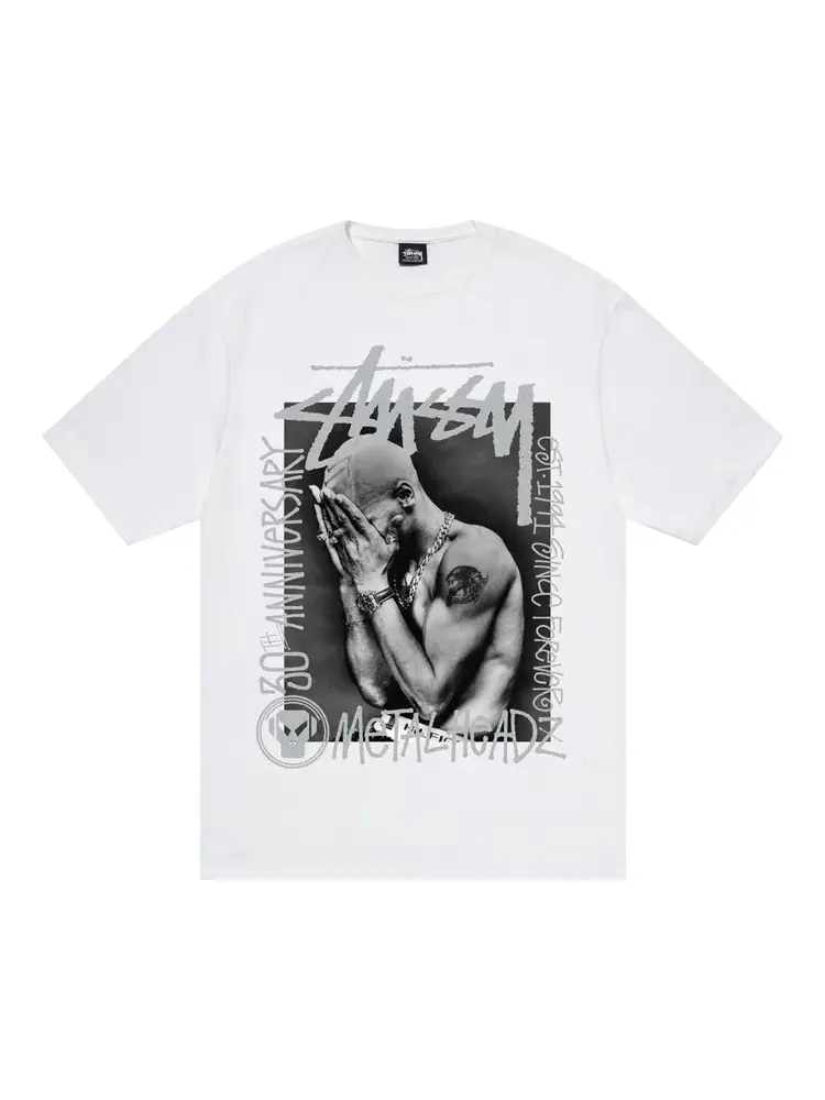 Футболка Stussy x Goldie Metalheadz 30 'White'