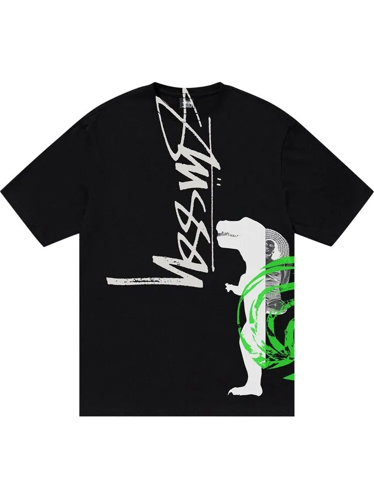 Футболка Stussy David Carson Dino 'Black'