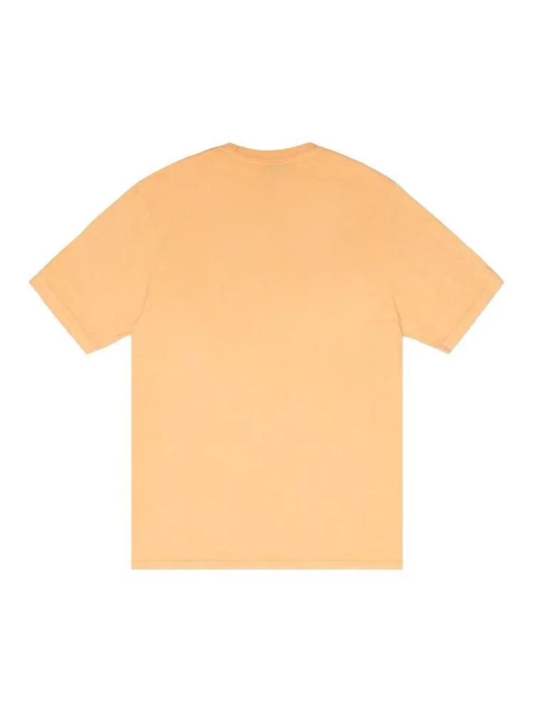Футболка Stussy x Our Legacy Work Shop Collegiate Tee Peach — изображение 2 из 2, желтый
