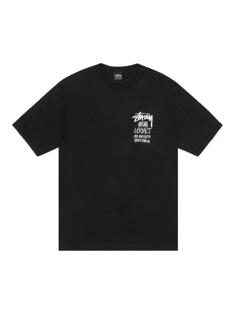 Футболка Stussy x Our Legacy Work Shop 8 Ball Yin Yang Tee