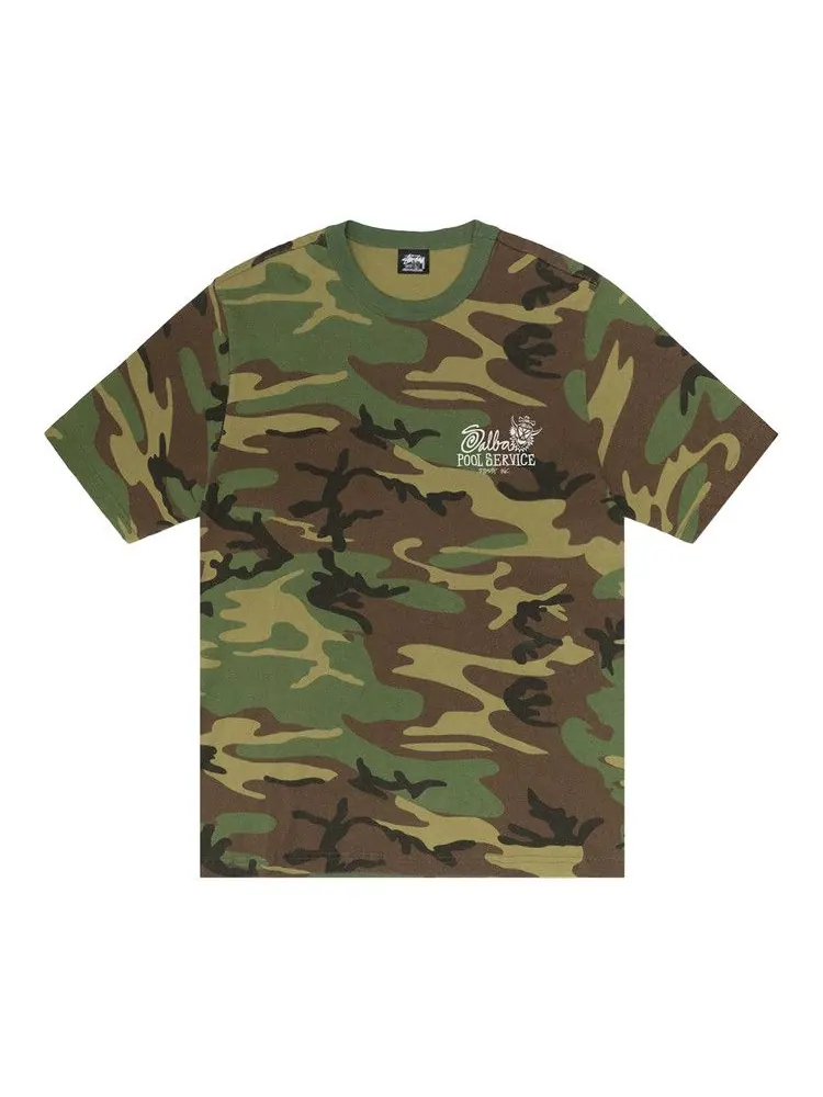 Футболка Stussy Pool Service Tee Pigment Dyed