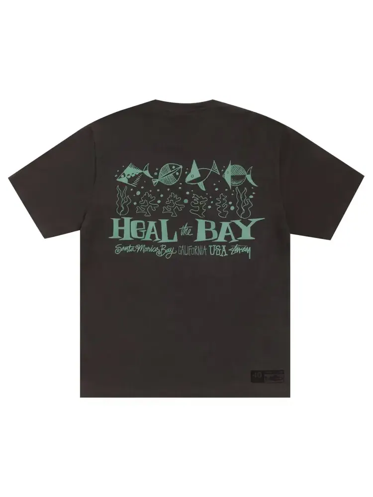 Футболка Stussy Heal The Bay 40 — изображение 2 из 2, черный