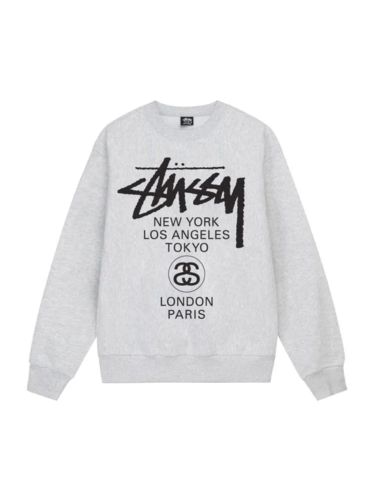 Свитер Stussy World Tour Crew